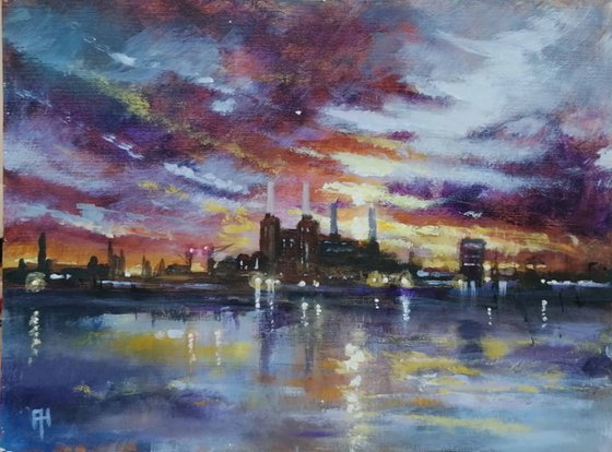 As Light Falls on Battersea