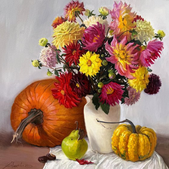 Pumpkin Still life #2