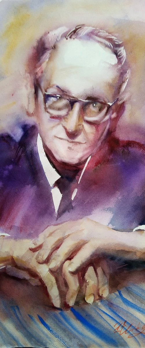 Osvaldo Pugliese by Irina Bibik-Chkolian