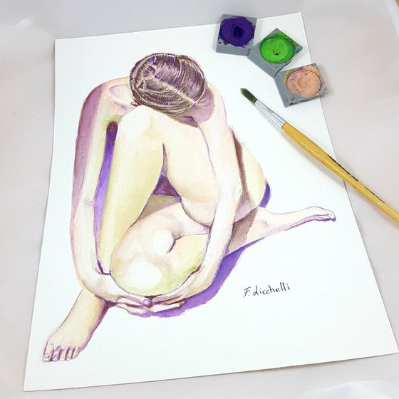 Purple nude