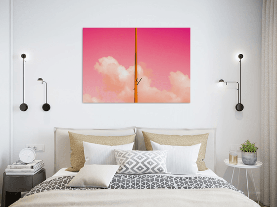 The Pink Half | Limited Edition Fine Art Print 1 of 10 | 90 x 60 cm