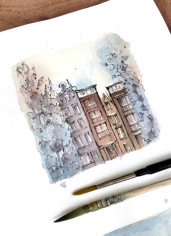 Dutch Canal Houses