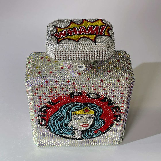 You can do it - Swarovski Crystals Sculpture