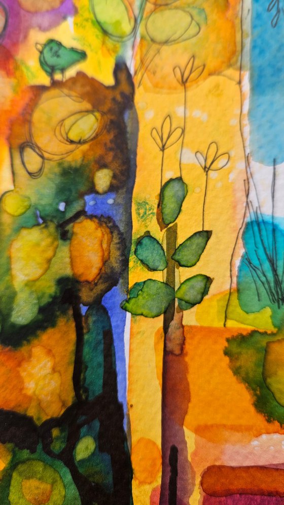 The world in the window