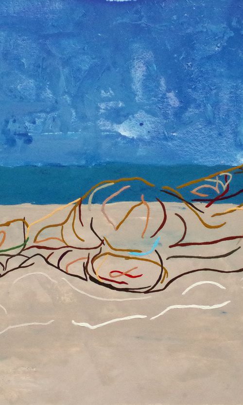 X 146 - Daniela on the beach by Uli Lächelt