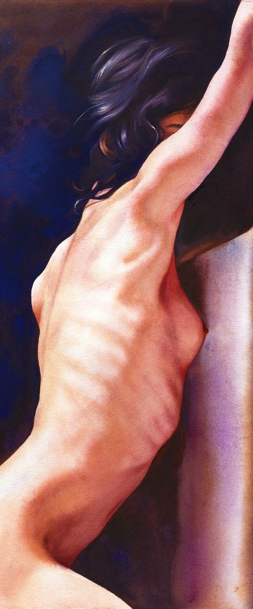 Underwaterfall by Julia Ustinovich