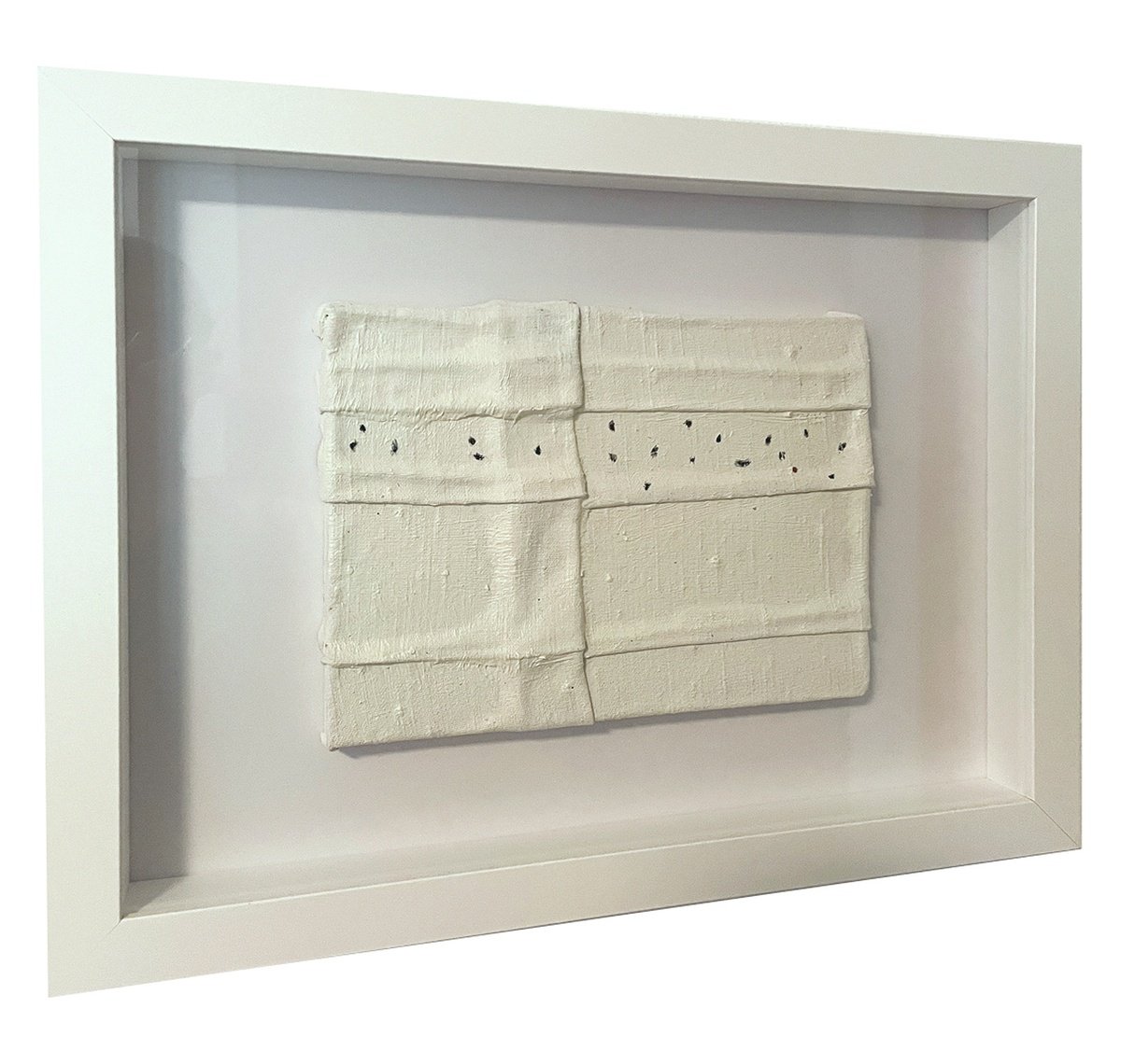 Abstract Painting By Michael Thummrich, 10 X 7", O. T.-Werkserie Weii?-Iii, Original Artwork