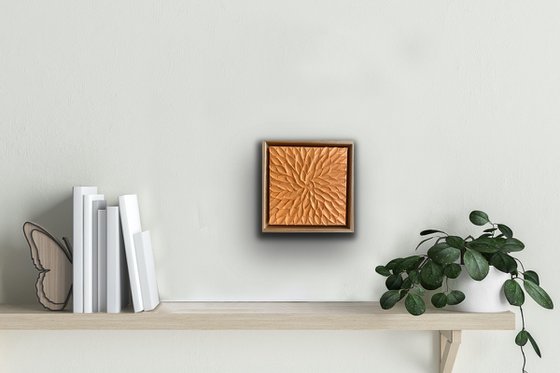 Orange abstract mini