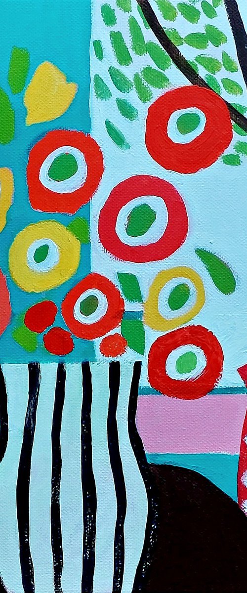 Still Life with an Orange VI by Jan Rippingham