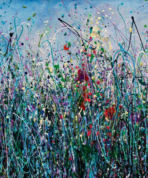 Tall Grass by Lena Owens at OLena Art