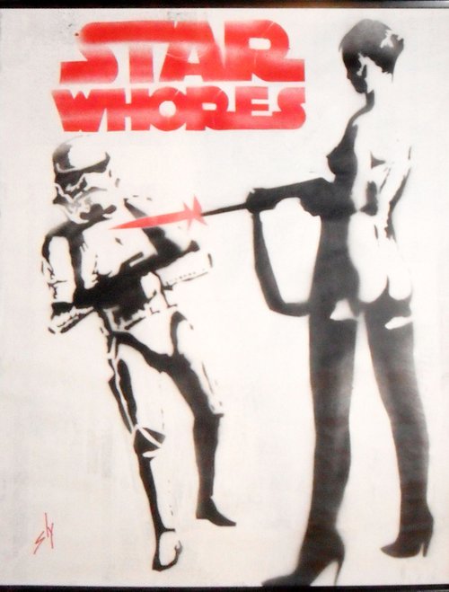 Star whores (on The Daily Telegraph). by Juan Sly