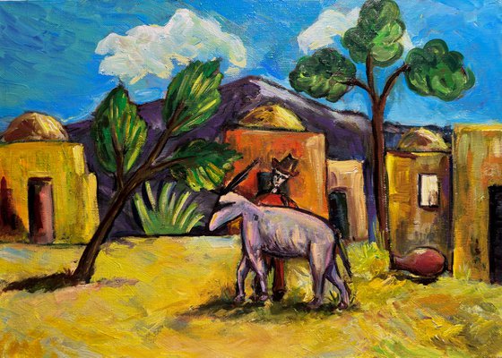 Farmer and His Animal