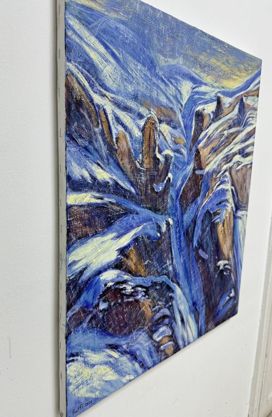 “The frozen gorge”