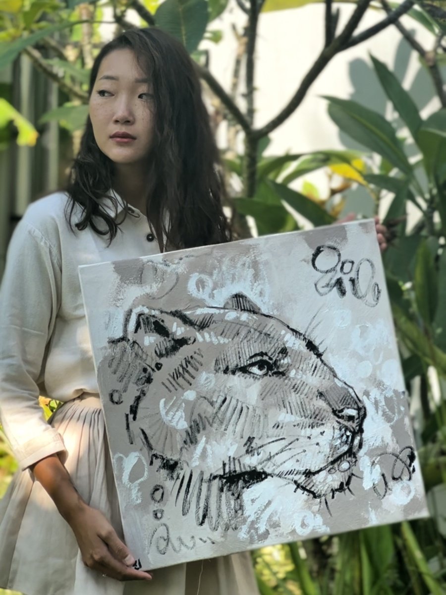 Panther by Marina Ogai