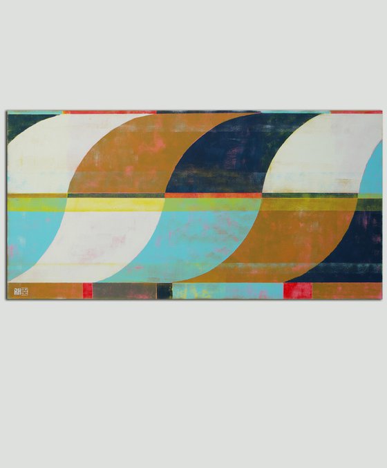 Circle in Circle Turquoise