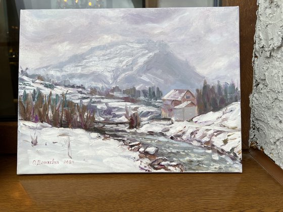 “River Opir, Slavske”