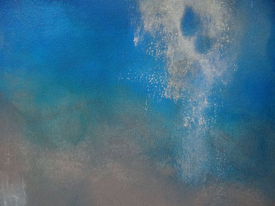 sea blue  (140 x 70 cm)