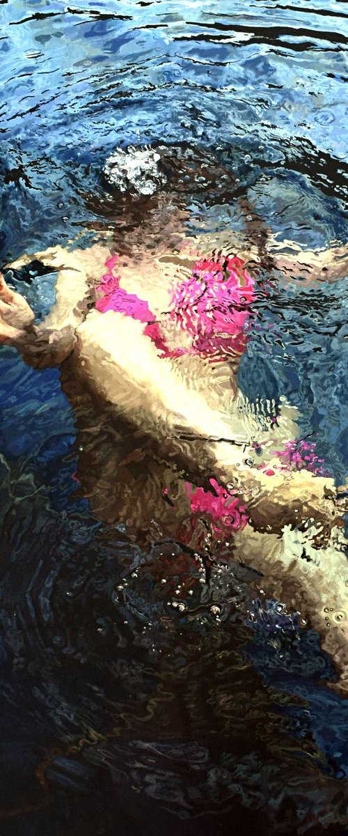 Pool Painting - The Tempest by Abi Whitlock