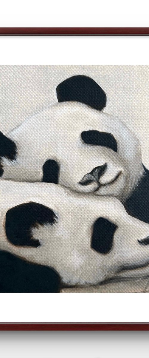 Panda love #2 by Alina Marsovna