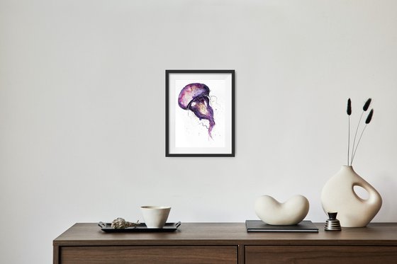 Purple Jelly Fish
