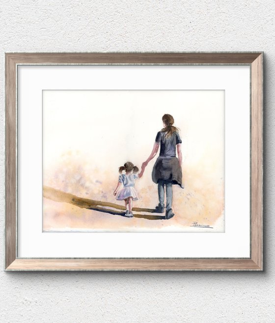 Walk with mom