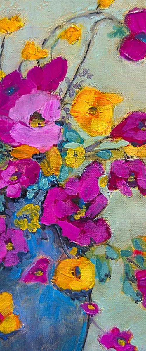 Pink, Yellow. by Veta  Barker