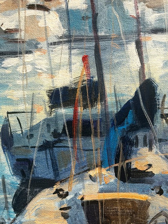Pause in the Harbor