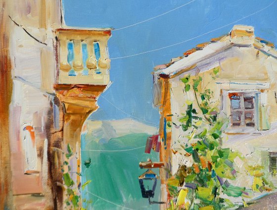 "Walk through the streets of Italy "