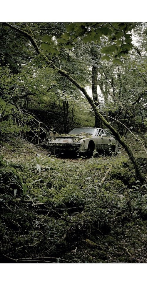 Porsche 924, Compton Martin, 2018. by John Angerson Studio