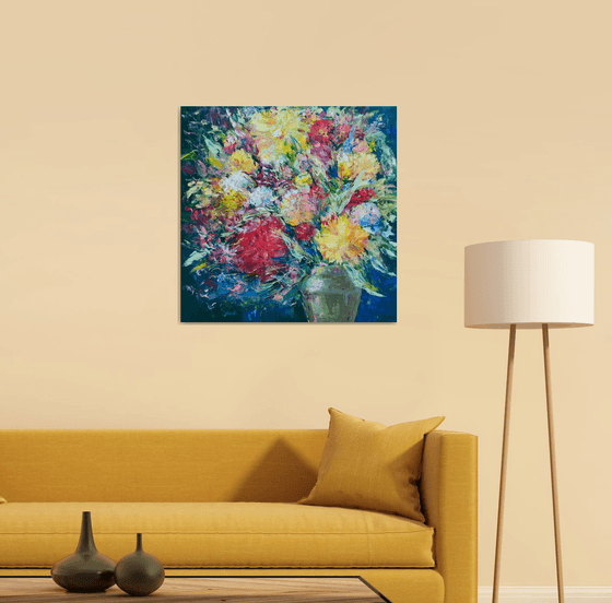 Flowers in vase 3