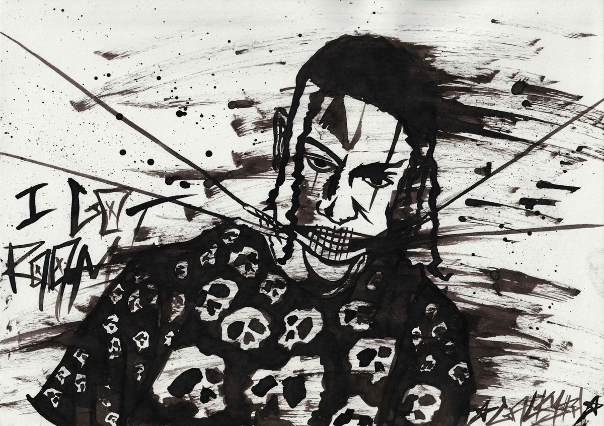 Travis Scott - HIGHEST IN THE ROOM - SKETCH COLLECTION by GALKUSH