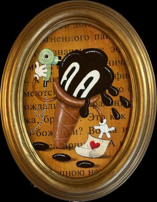 484 - GELATINO (Melancholic ice cream) by Paolo Andrea Deandrea