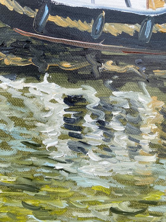 Dutch canal boat
