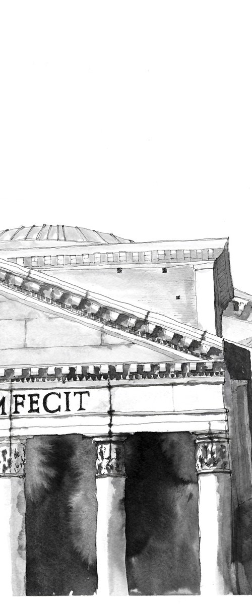 Rome Pantheon / Built, Still Speaking by Gozde Temiz Istanbul