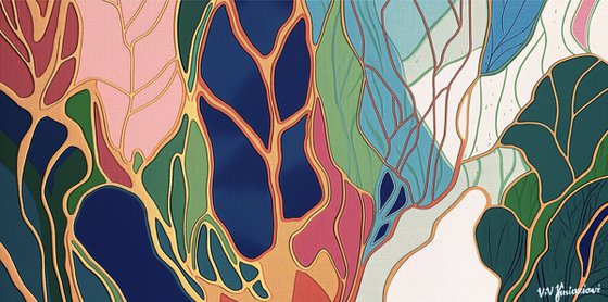 Jazz Style Flowers #9