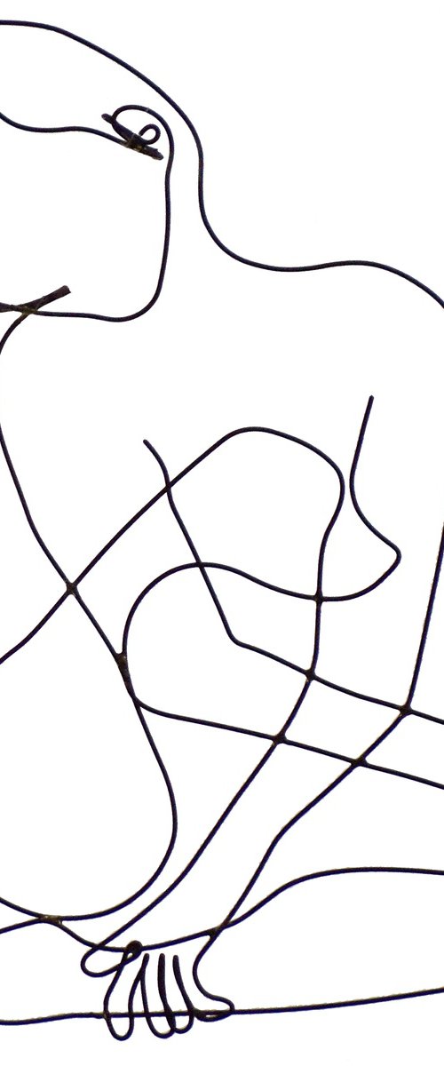 9918A Seated Nude by Bart Soutendijk