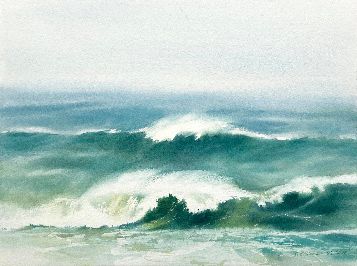 Waves V by Svetlana Kilian