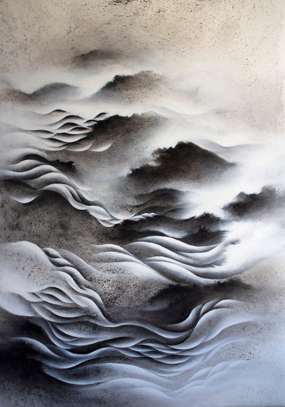 Liquid ridge