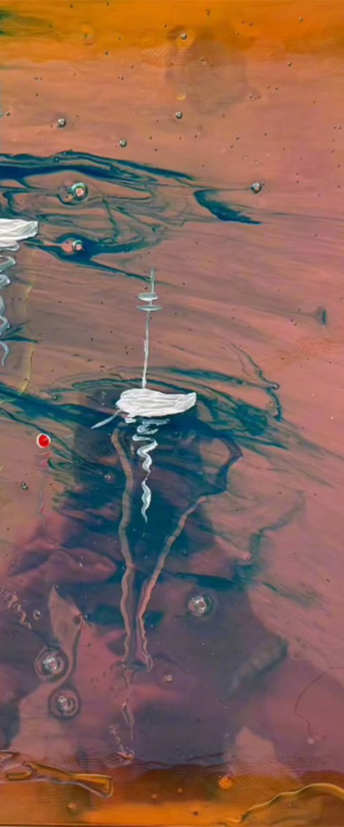 St Tropez Boats Artwork   Anchored FRAMED by Marie Antuanelle