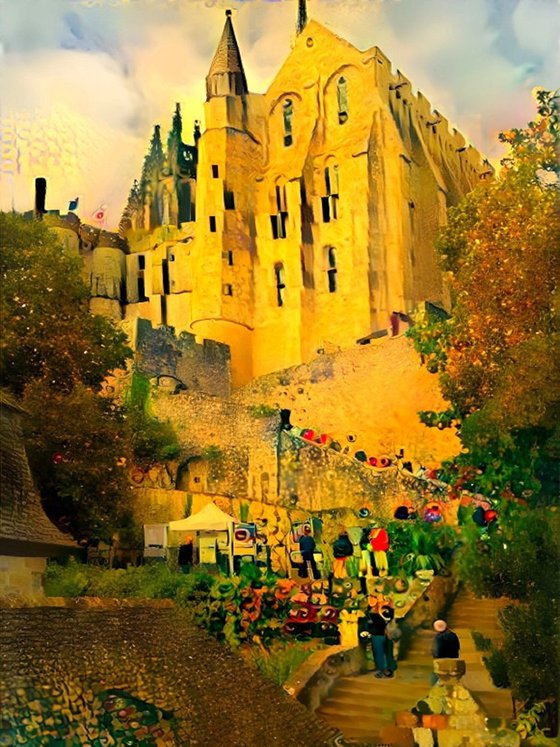 A l'assaut du Mont-Saint-Michel