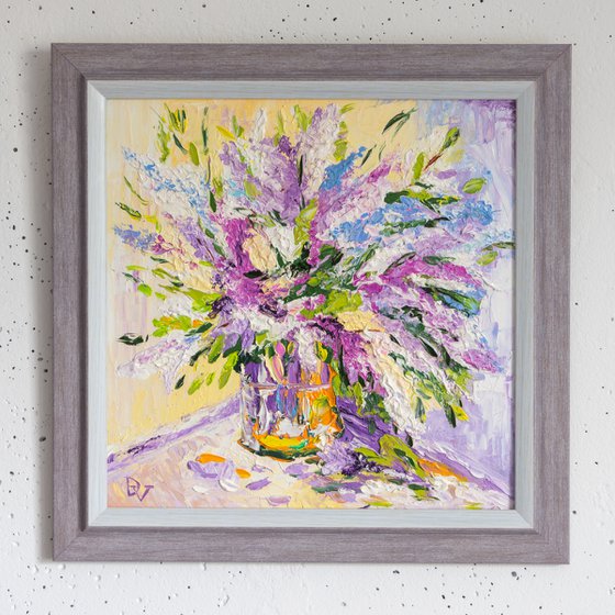 LILAC BOUQUET(FRAMED)