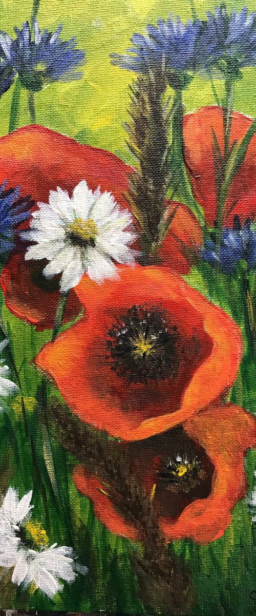Spring Flowers by Carolyn Shoemaker (Soma)