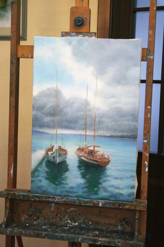 БИРЮЗОВЫЙ ВЕЧЕР .Анна Добродий