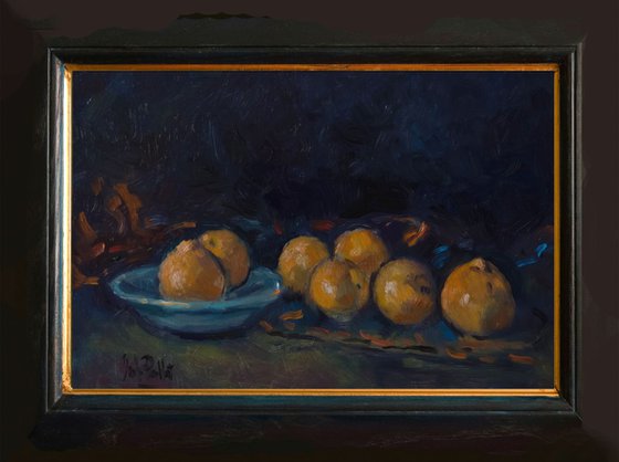 Tangerines and Bowl