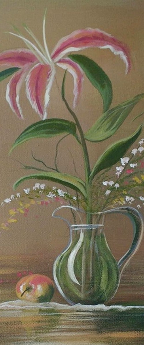 flowers in a vase by cathal o malley