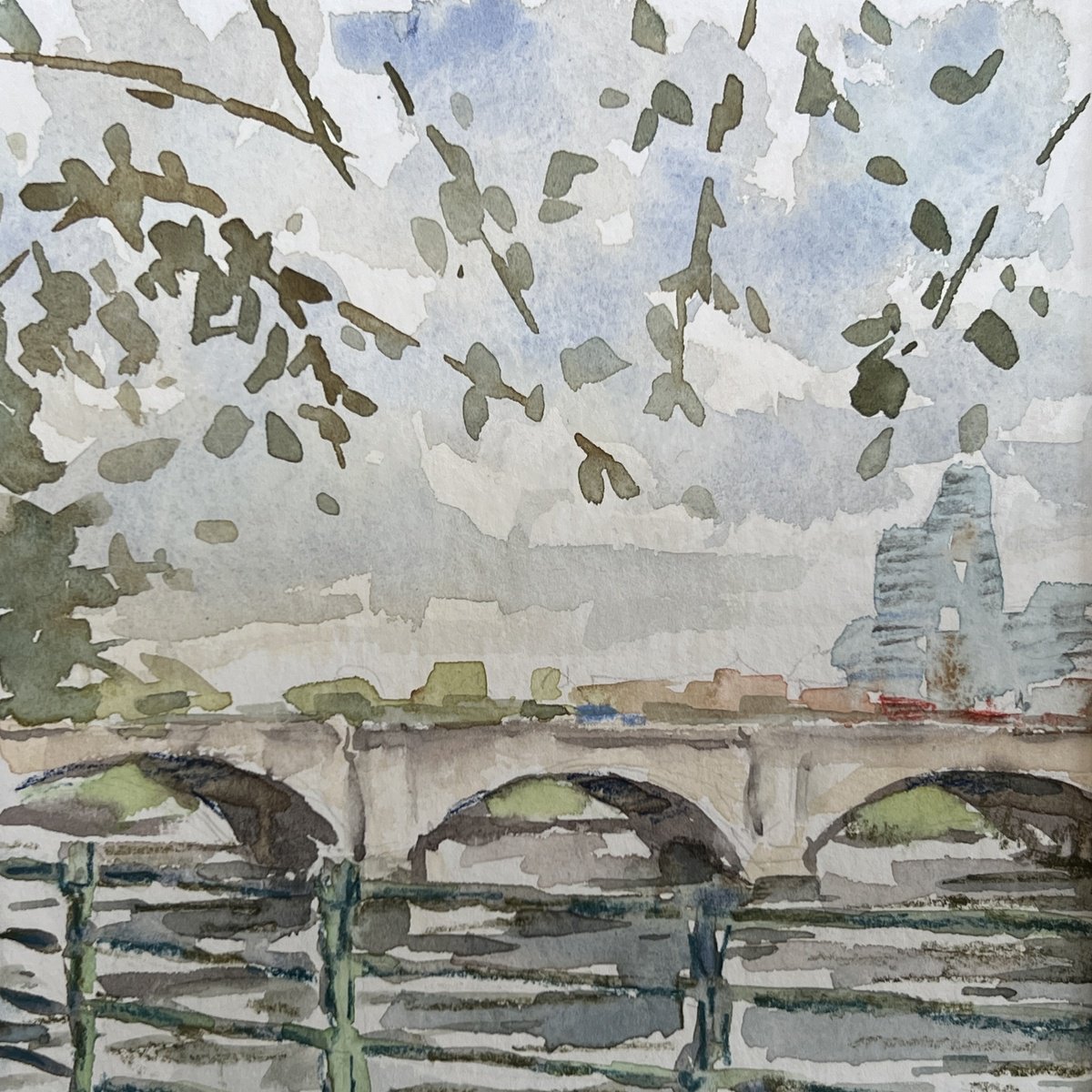 Putney Bridge by Louise Gillard