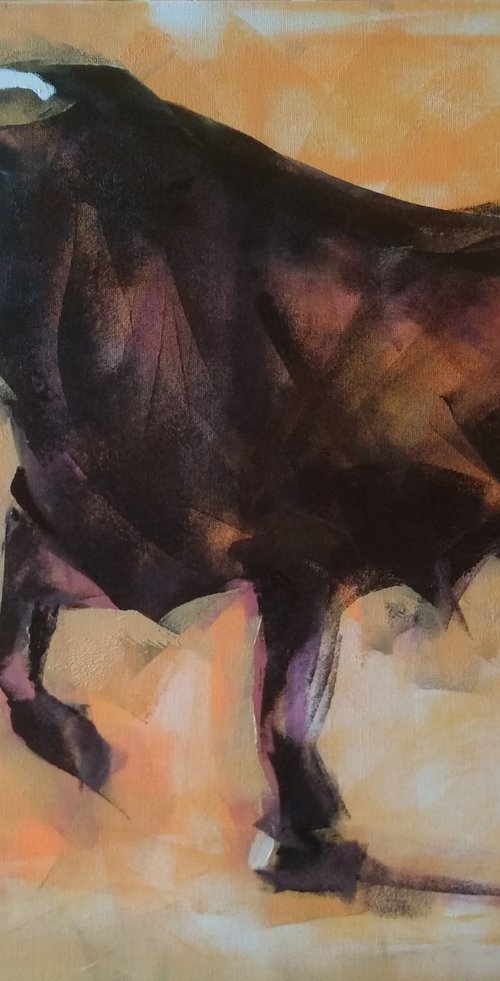 Serie toros 1 by Marina Del Pozo