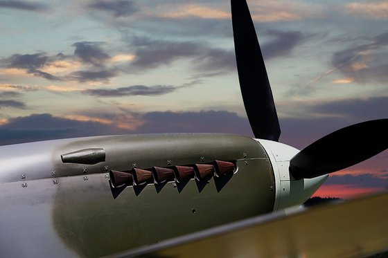 Spitfire silhouette