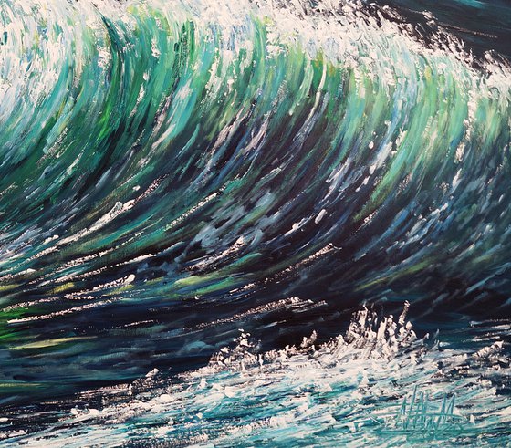 Seascape Breaking Waves XL 1