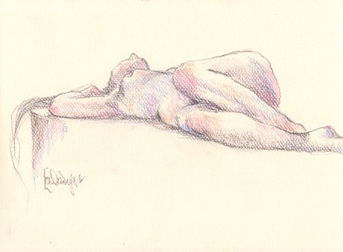 Chloe - repose by Louise Diggle